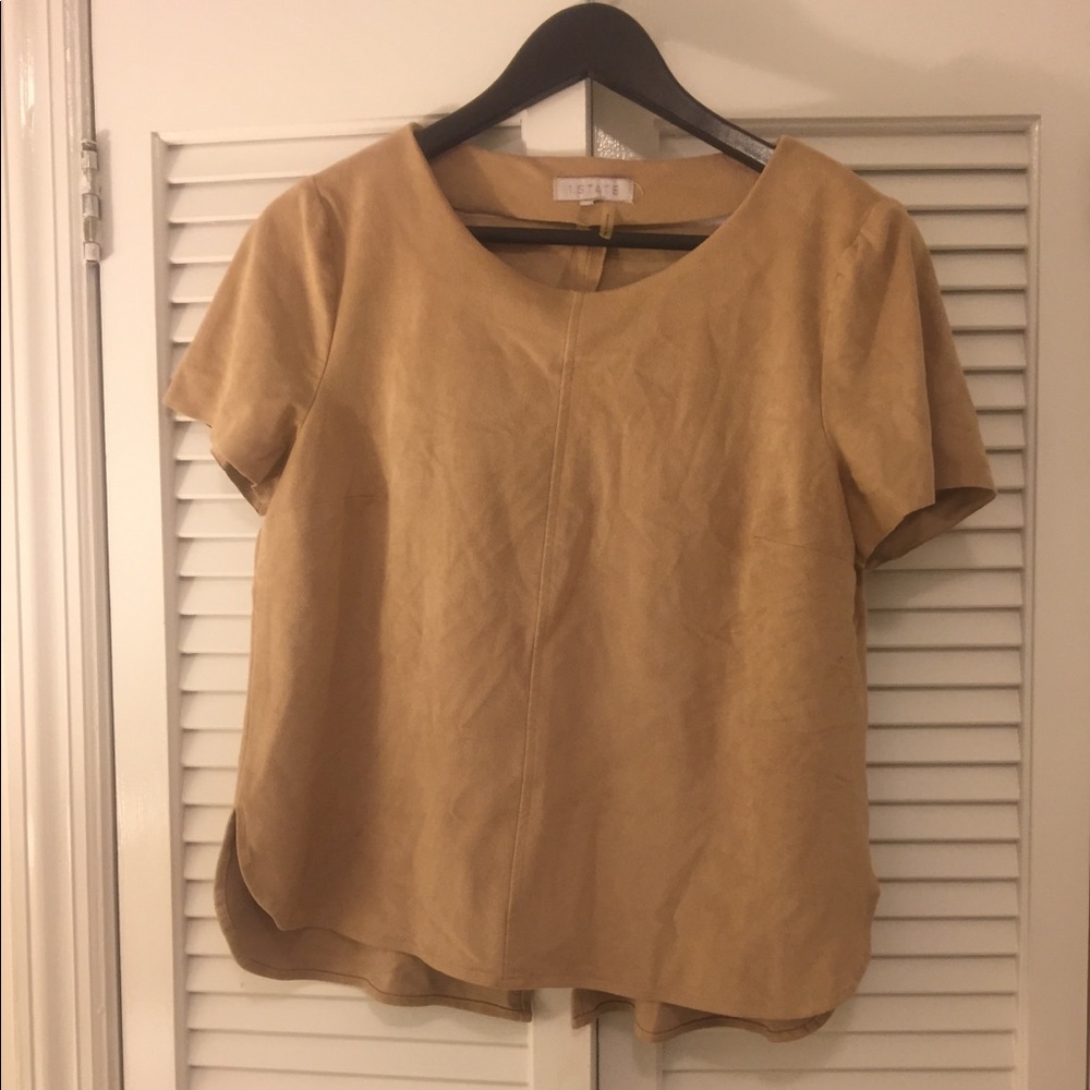 Vegan Suede T-Shirt